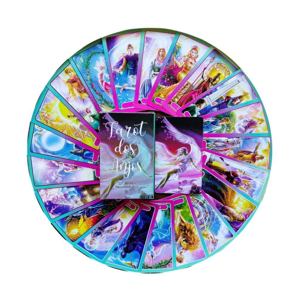 Tarot Dos Anjos Com 22 Cartas + Manual - Imagem 2