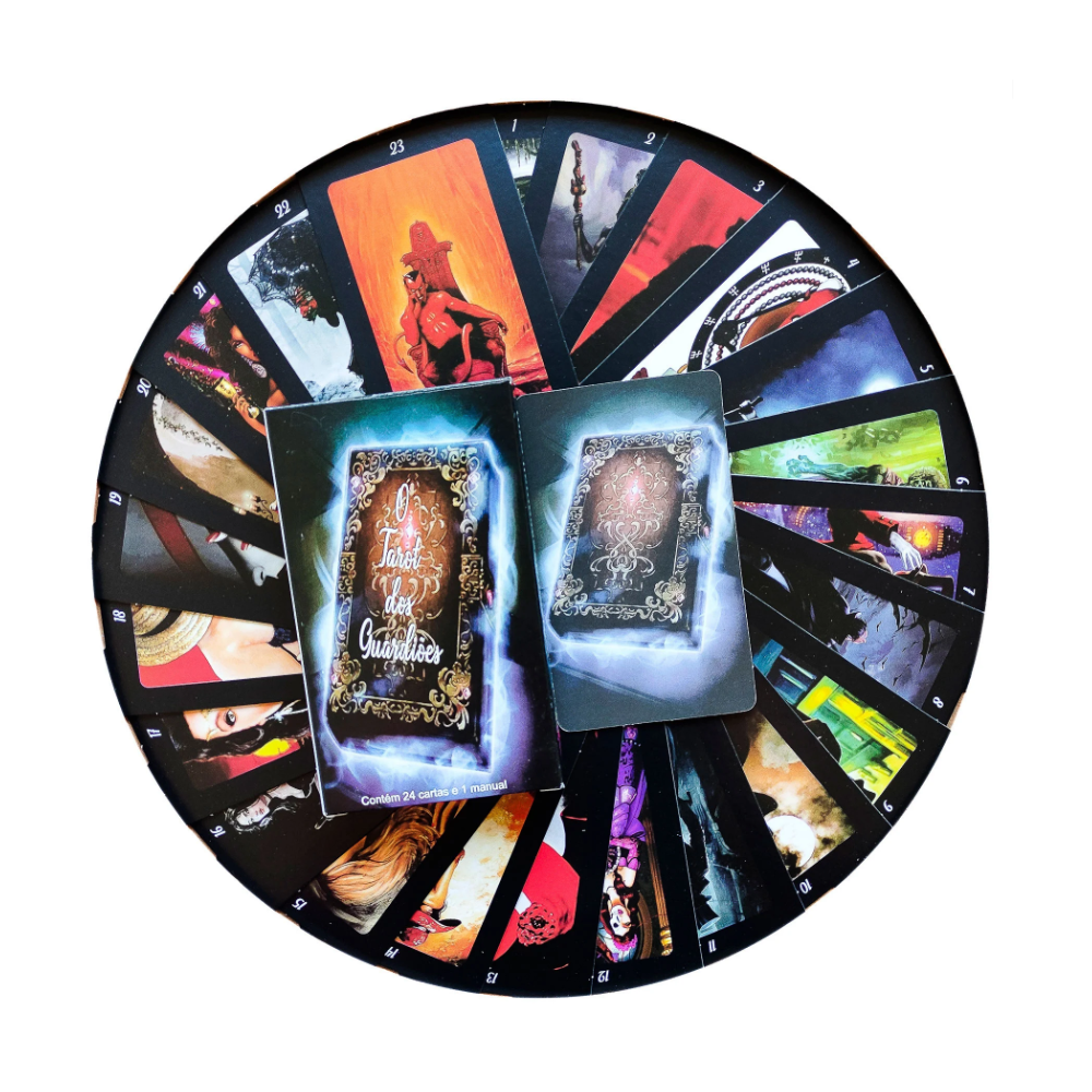Tarot Dos Guardiões Com 24 Cartas + Manual - Imagem 2