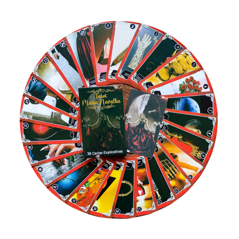 Tarot Maria Navalha 36 Cartas Explicativas - Imagem 2