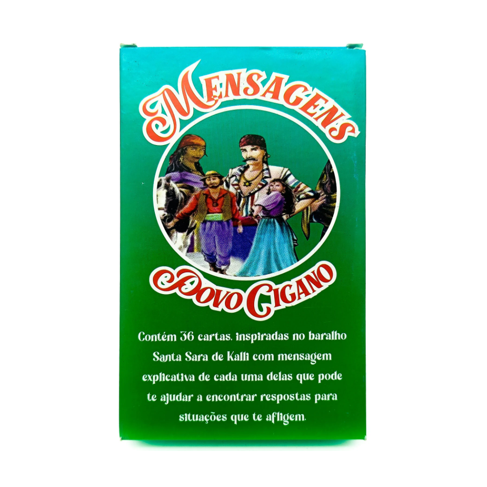 Tarot Mensagens Do Povo Cigano 36 Cartas Explicativas