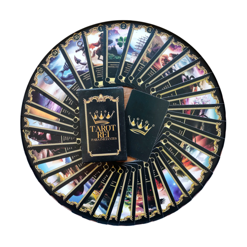 Tarot Reis Para Iniciantes 36 Cartas Explicativas - Imagem 2