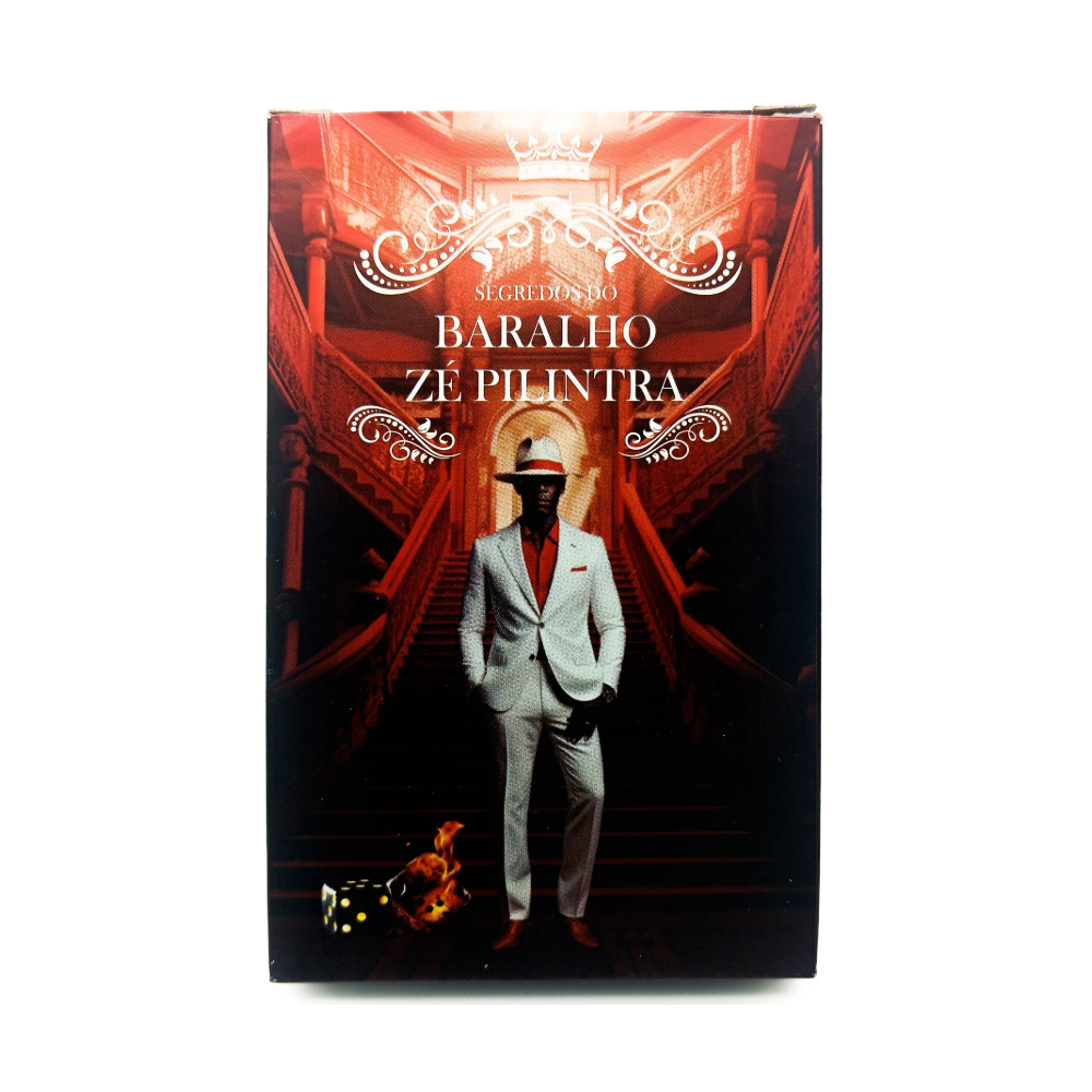 Tarot Segredos Do Baralho Zé Pilintra Com 36 Cartas + Manual