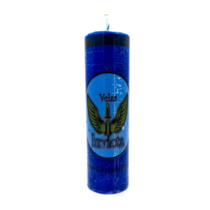 Vela De 7 Dias 44Mm Parafina Azul Marinho Unidade Invicta