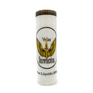 Vela De 7 Dias 44Mm Parafina Branca Unidade Invicta