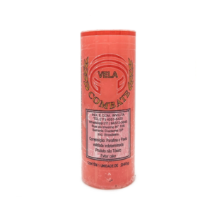Vela De 7 Dias 50Mm Parafina Rosa Unidade Combate
