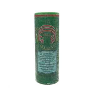 Vela De 7 Dias 50Mm Parafina Verde Unidade Combate