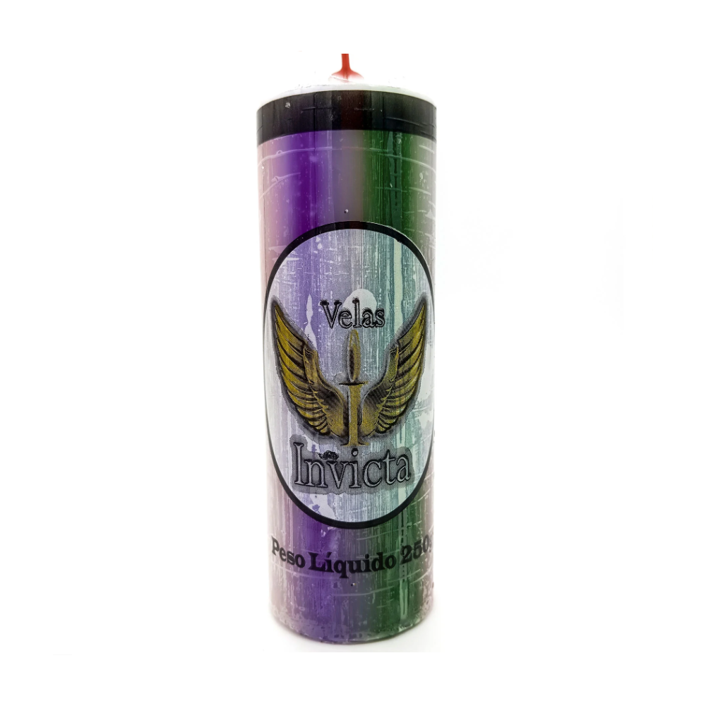 Vela De 7 Dias Povo Cigano 55Mm Unidade