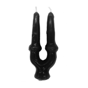 Vela De Magia Amarração Preto