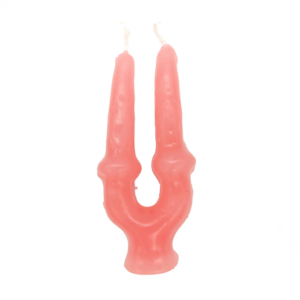Vela De Magia Amarração Rosa