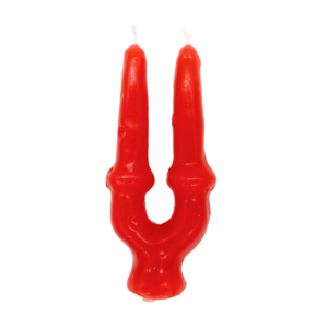 Vela De Magia Amarração Vermelho
