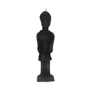 Vela De Magia Boneca Mulher Preto