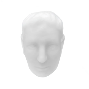 Vela De Magia Cabeça Masculina Branco