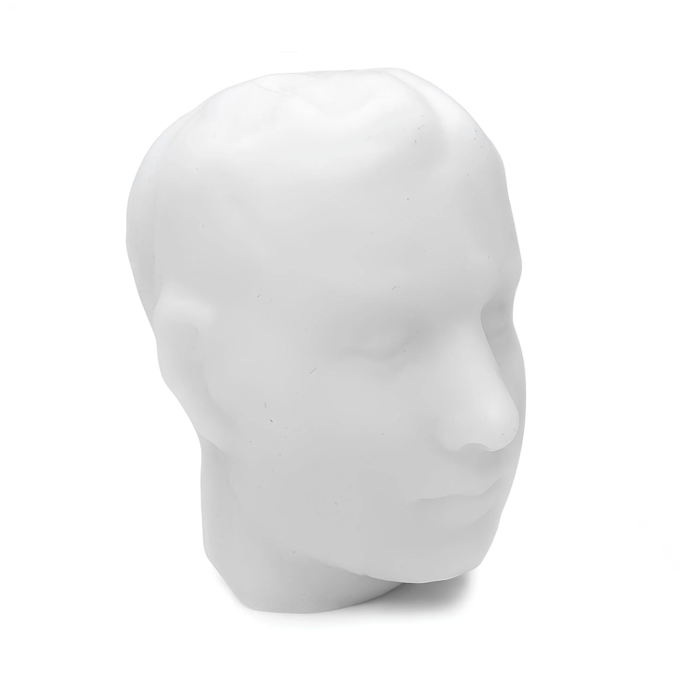 Vela De Magia Cabeça Masculina Branco - Imagem 2