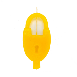 Vela De Magia Cadeado Amarelo