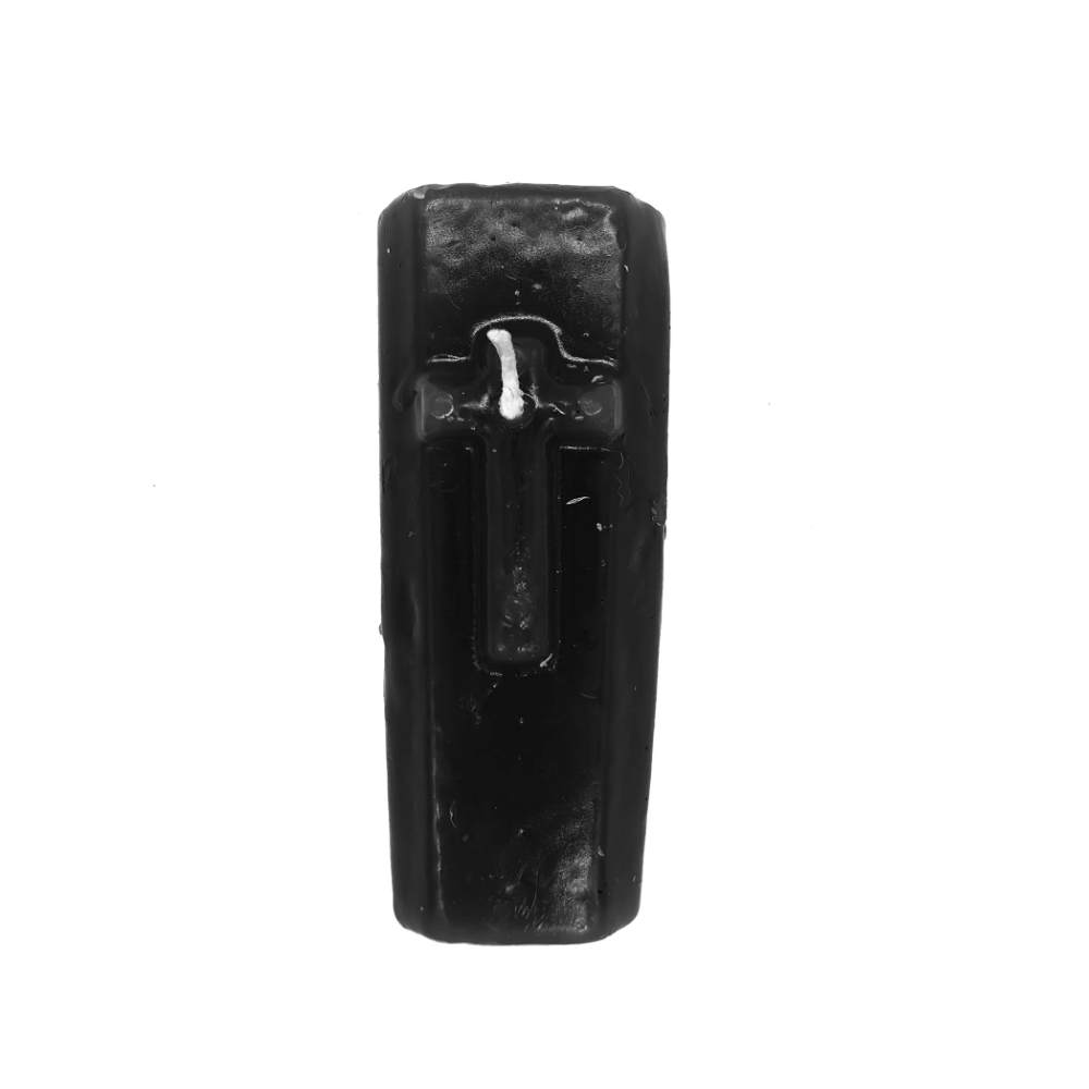 Vela De Magia Caixão Preto