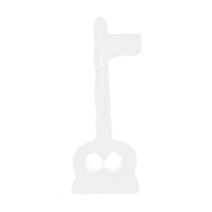 Vela De Magia Chave Branco