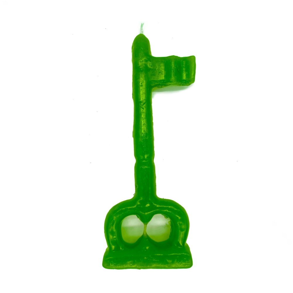 Vela De Magia Chave Verde