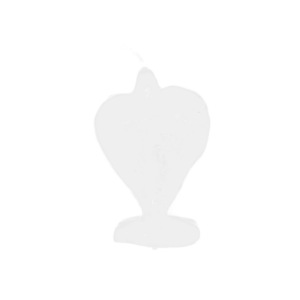 Vela De Magia Coração Branco