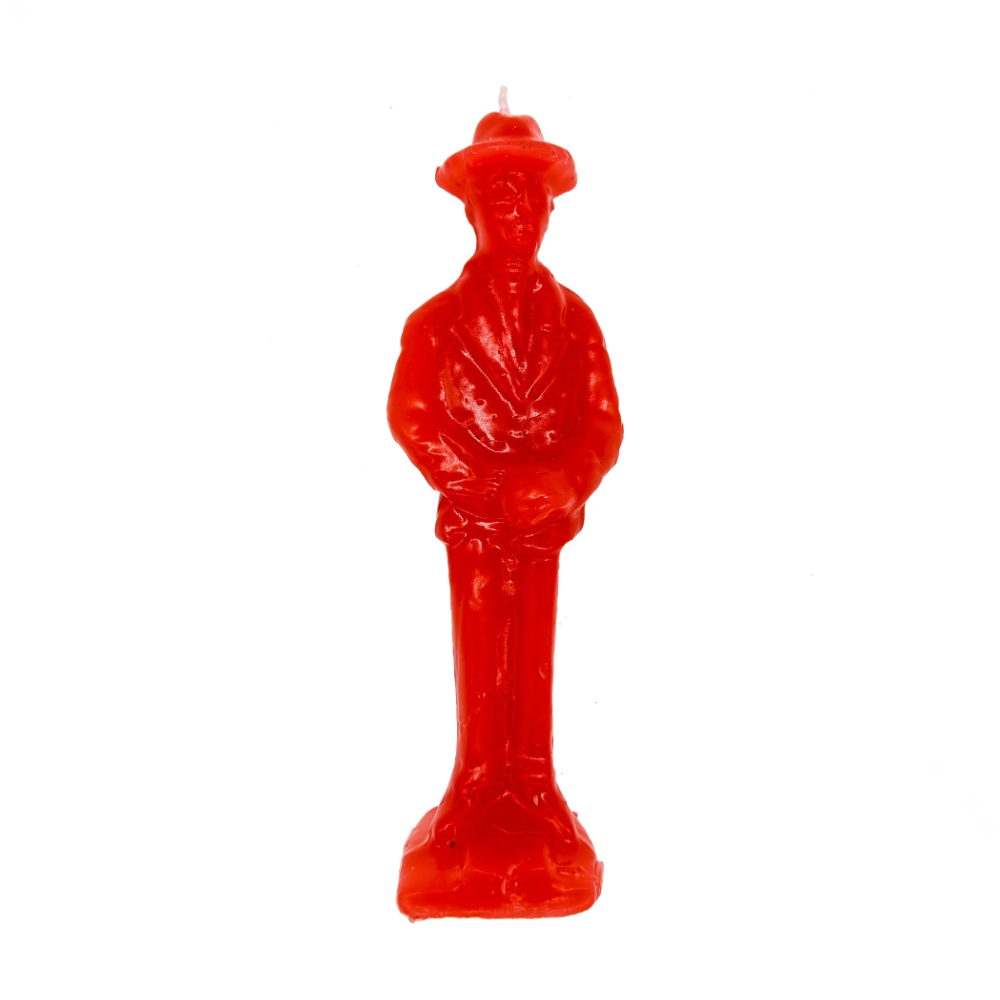 Vela De Magia Malandro Zé Pelintra Vermelho