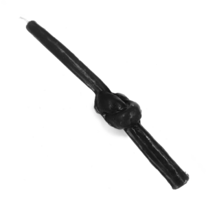 Vela De Magia Nó Amarrado Preto
