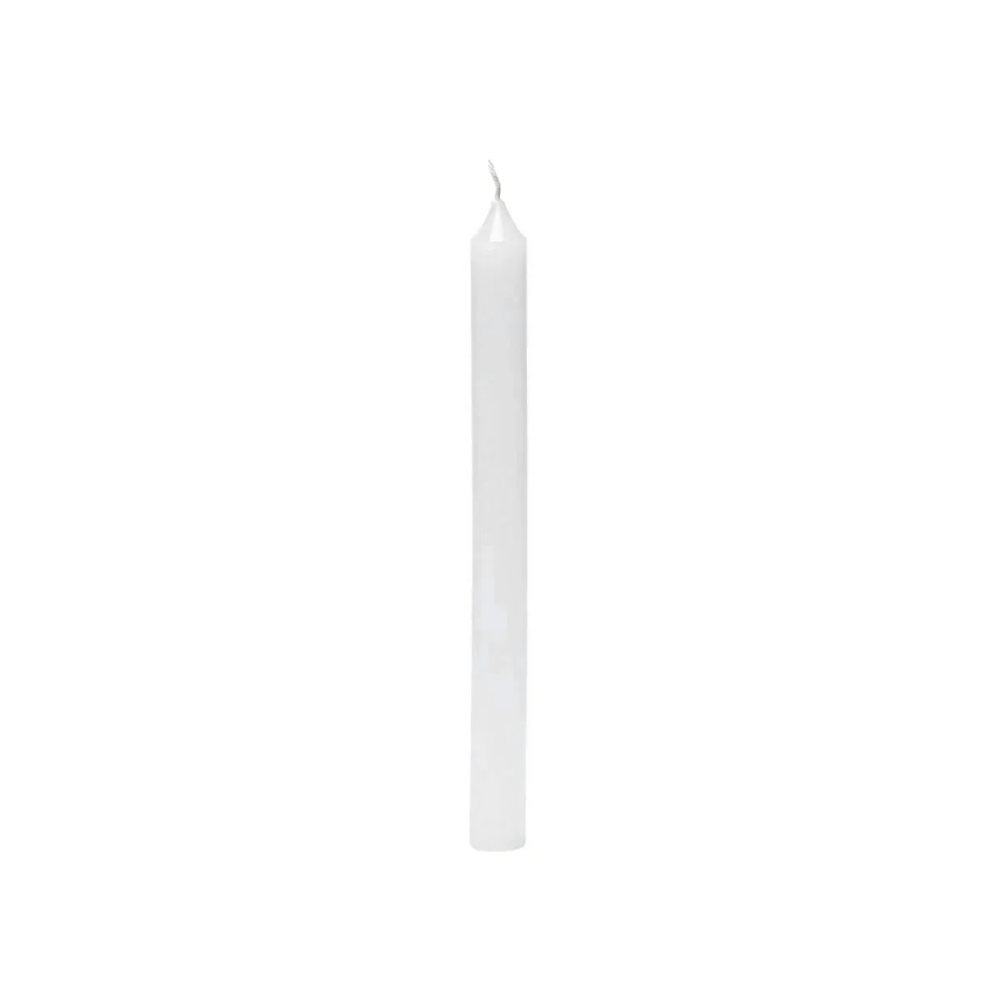 Vela Palito De Parafina Unidade Branco