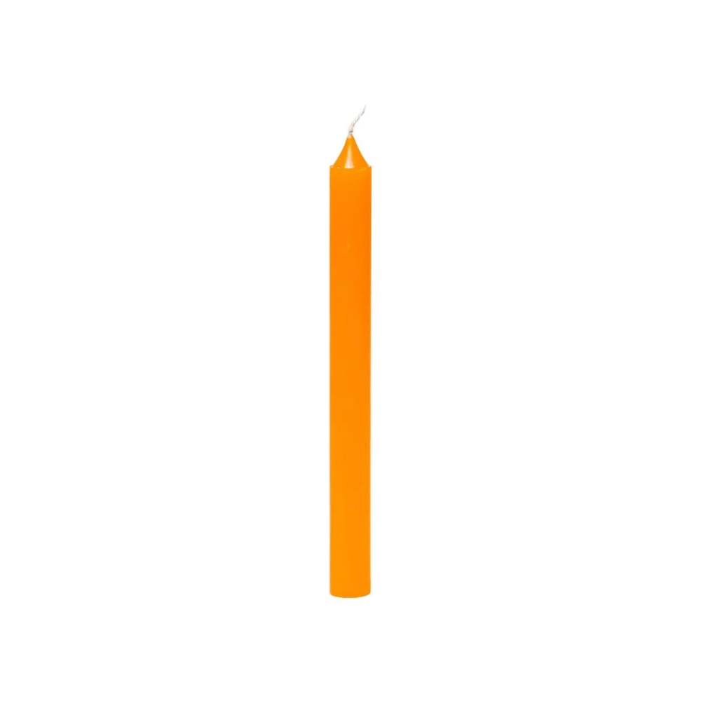 Vela Palito De Parafina Unidade Laranja