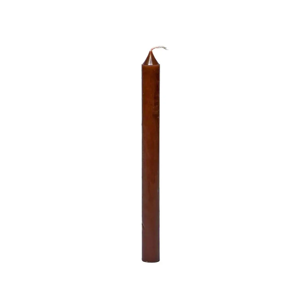 Vela Palito De Parafina Unidade Marrom