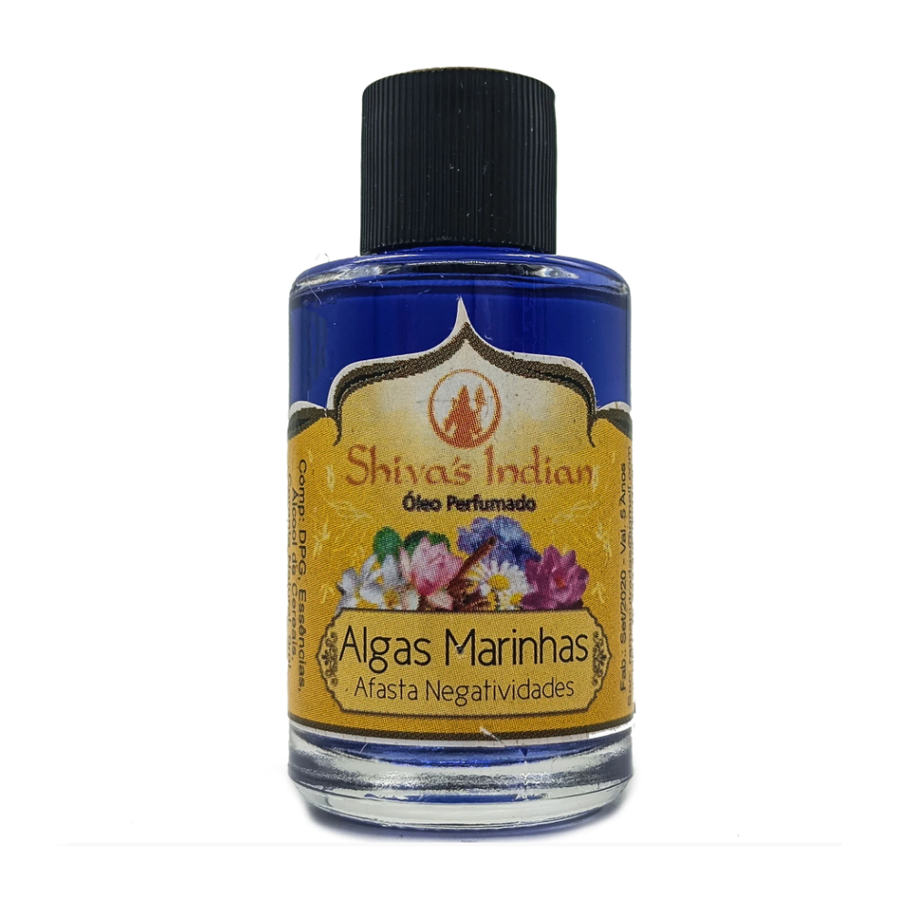 Essencia Premium Shiva'S Indian Óleo Perfumado 9Ml Algas Marinhas