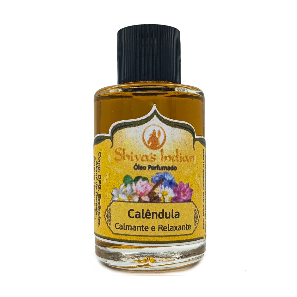 Essencia Premium Shiva'S Indian Óleo Perfumado 9Ml Calêndula