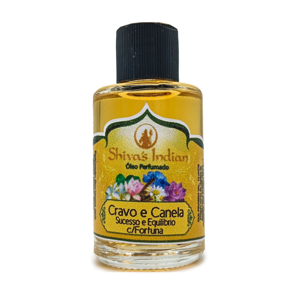 Essencia Premium Shiva'S Indian Óleo Perfumado 9Ml Cravo e Canela