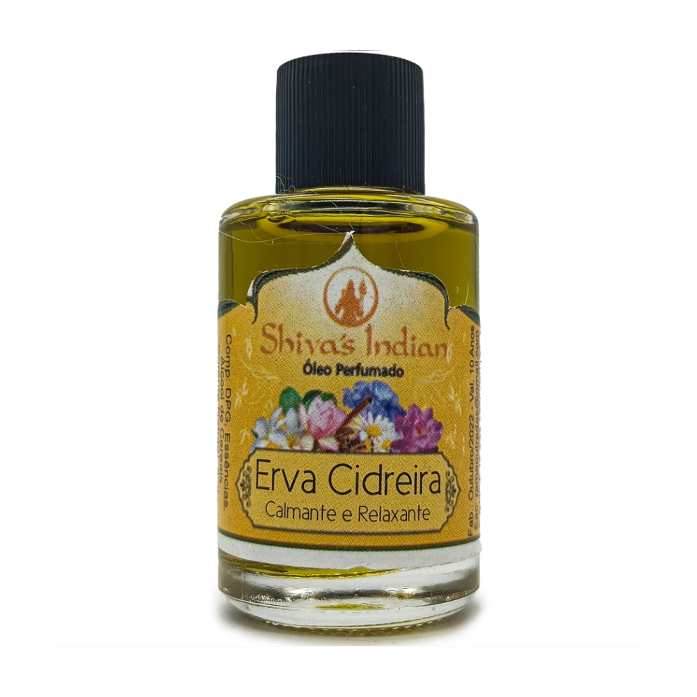 Essencia Premium Shiva'S Indian Óleo Perfumado 9Ml Erva Cidreira