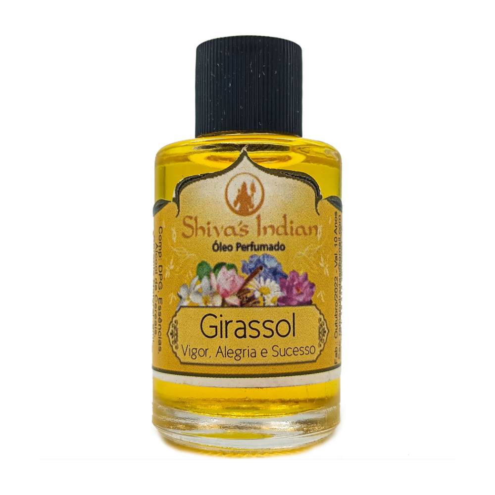 Essencia Premium Shiva'S Indian Óleo Perfumado 9Ml Girassol