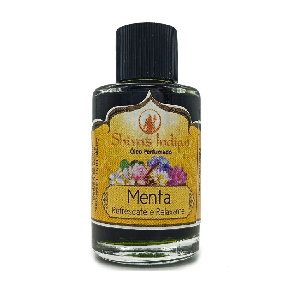 Essencia Premium Shiva'S Indian Óleo Perfumado 9Ml Menta