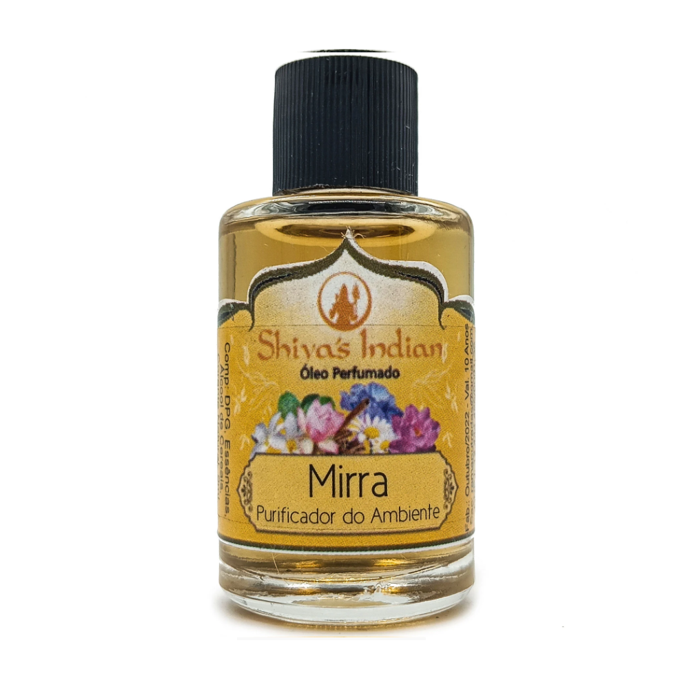 Essencia Premium Shiva'S Indian Óleo Perfumado 9Ml Mirra