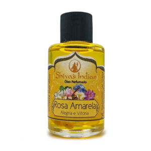 Essencia Premium Shiva'S Indian Óleo Perfumado 9Ml Rosa Amarela
