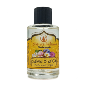 Essencia Premium Shiva'S Indian Óleo Perfumado 9Ml Sálvia Branca