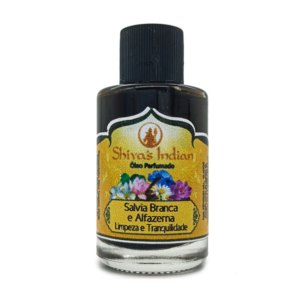 Essencia Premium Shiva'S Indian Óleo Perfumado 9Ml Sálvia Branca e Alfazema