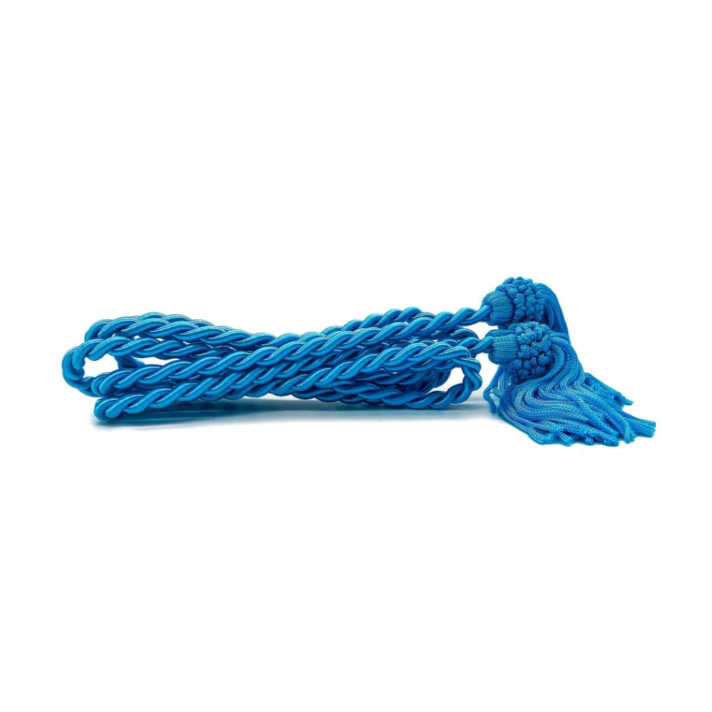 Fiel Cordão De São Francisco Azul 2M C/ Tassel