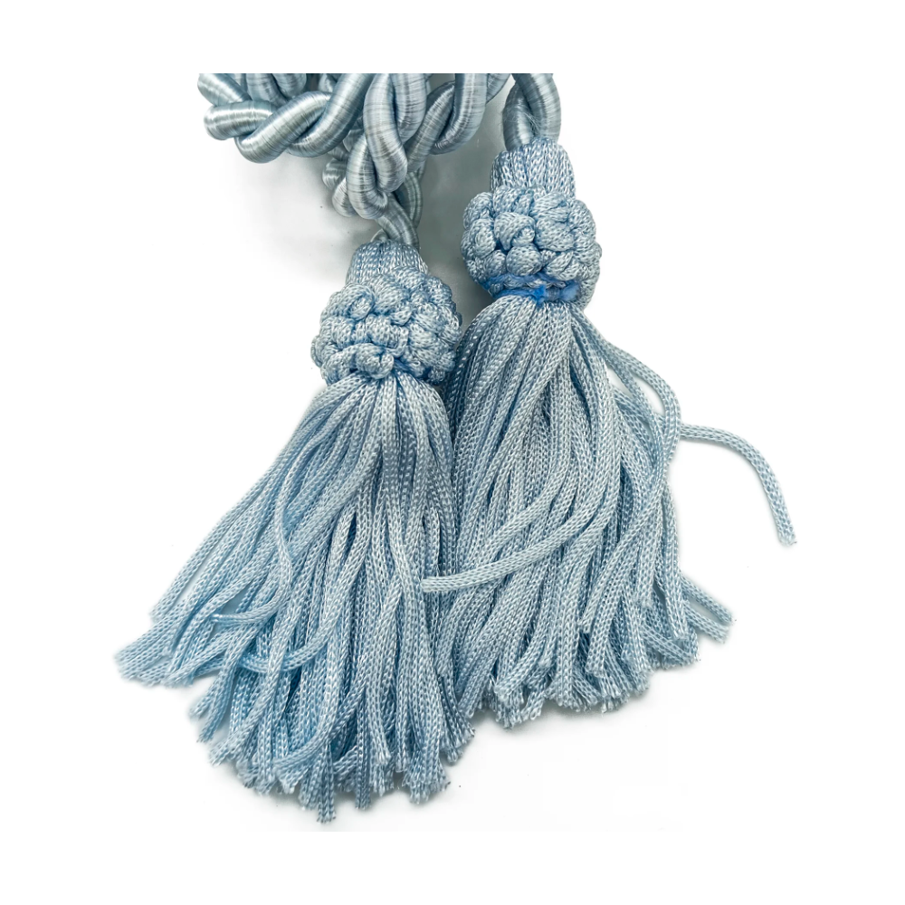 Fiel Cordão De São Francisco Azul Claro 2M C/ Tassel - Imagem 2