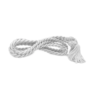 Fiel Cordão De São Francisco Branco 2M C/ Tassel