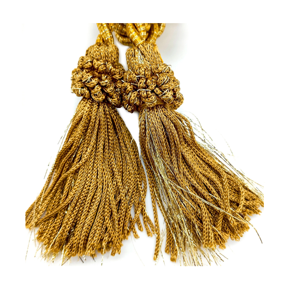 Fiel Cordão De São Francisco Dourado 2M C/ Tassel - Imagem 2