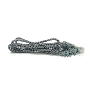 Fiel Cordão De São Francisco Prata 2M C/ Tassel