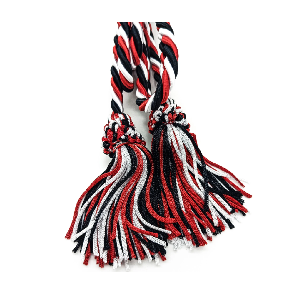 Fiel Cordão De São Francisco Tricolor 2M C/ Tassel - Imagem 2