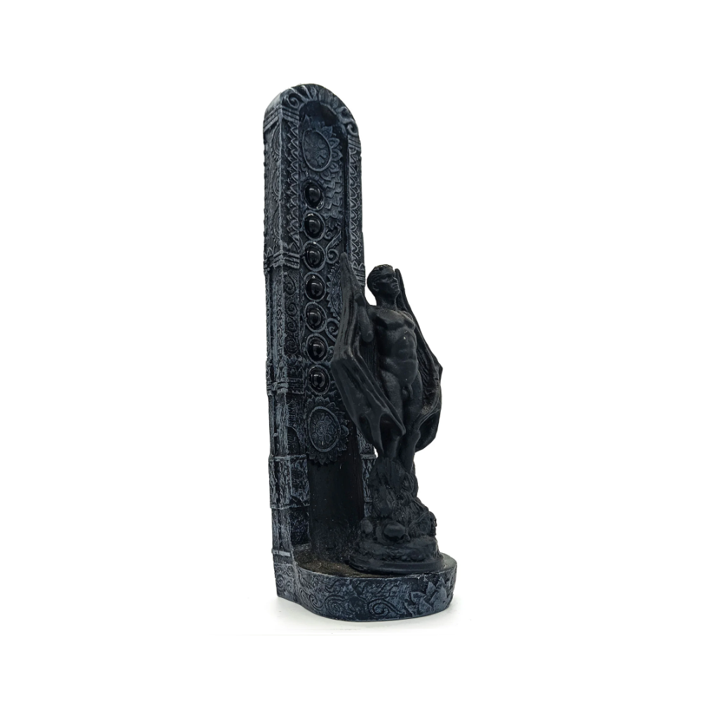 Incensario Porta Incenso Sete (7) Chakras Ocultismo Lucifer - Imagem 2