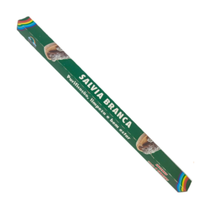Incenso Arco-Iris C/ Carvão Aroma Sálvia Branca