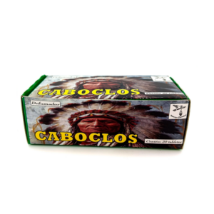Incenso Defumador Tablete Cx C/ 20Un Caboclo