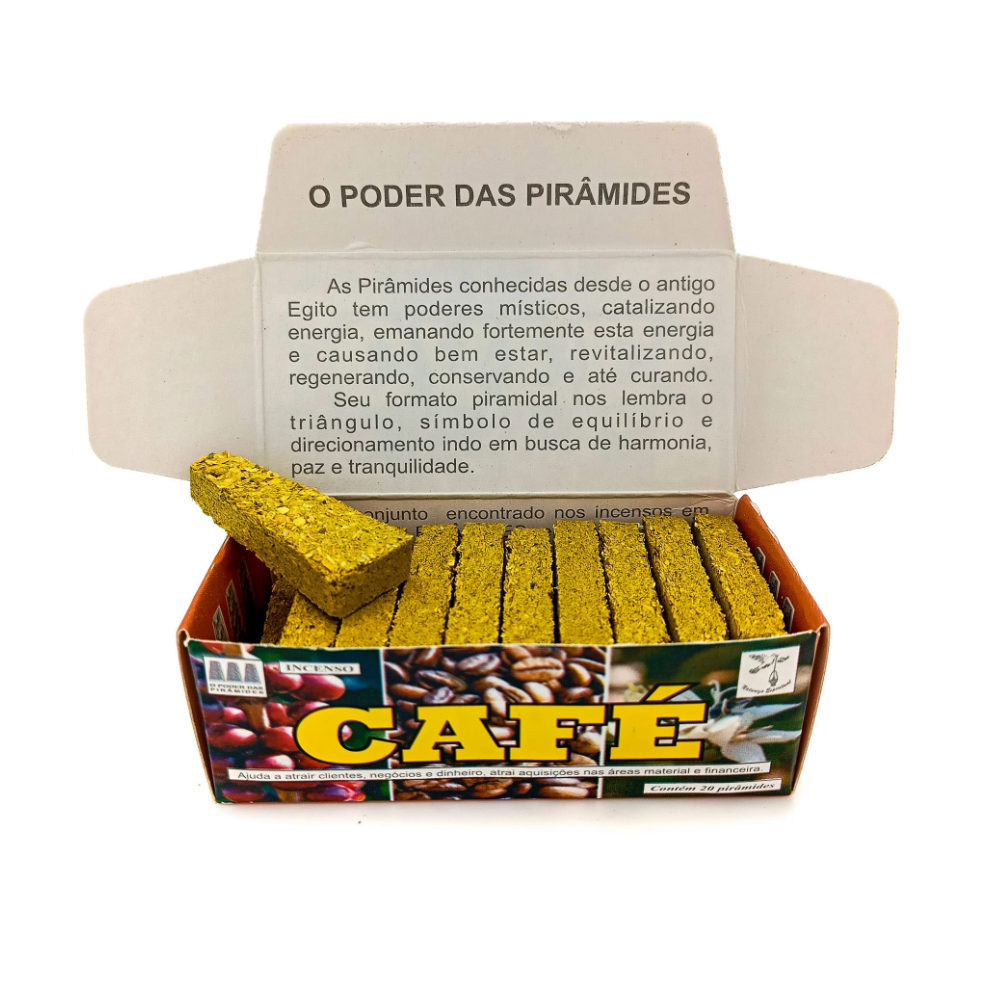 Incenso Defumador Tablete Cx C/ 20Un Café - Imagem 2