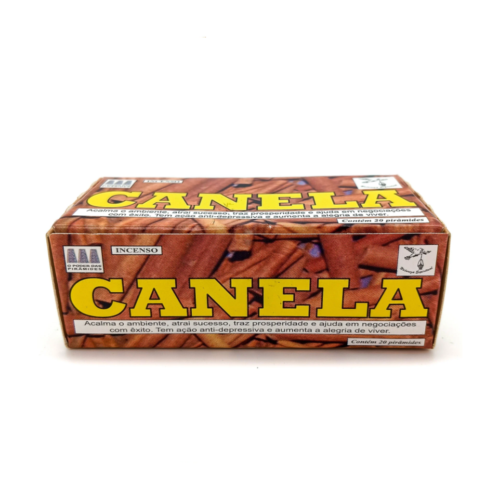Incenso Defumador Tablete Cx C/ 20Un Canela