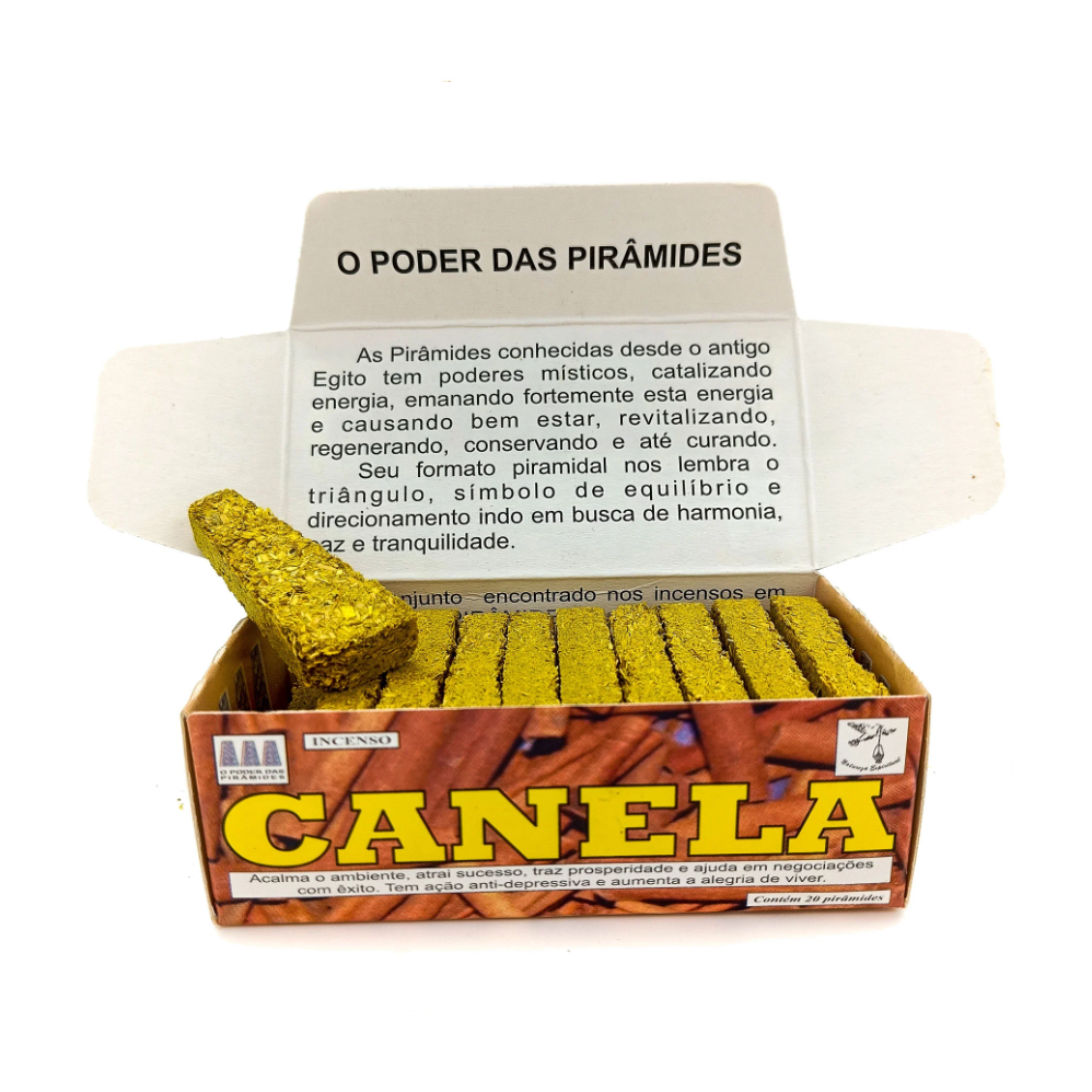 Incenso Defumador Tablete Cx C/ 20Un Canela - Imagem 2