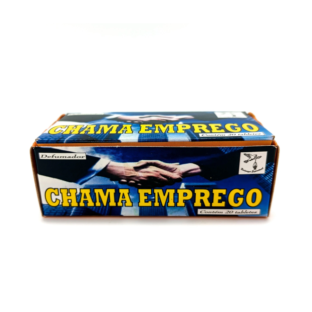 Incenso Defumador Tablete Cx C/ 20Un Chama Emprego